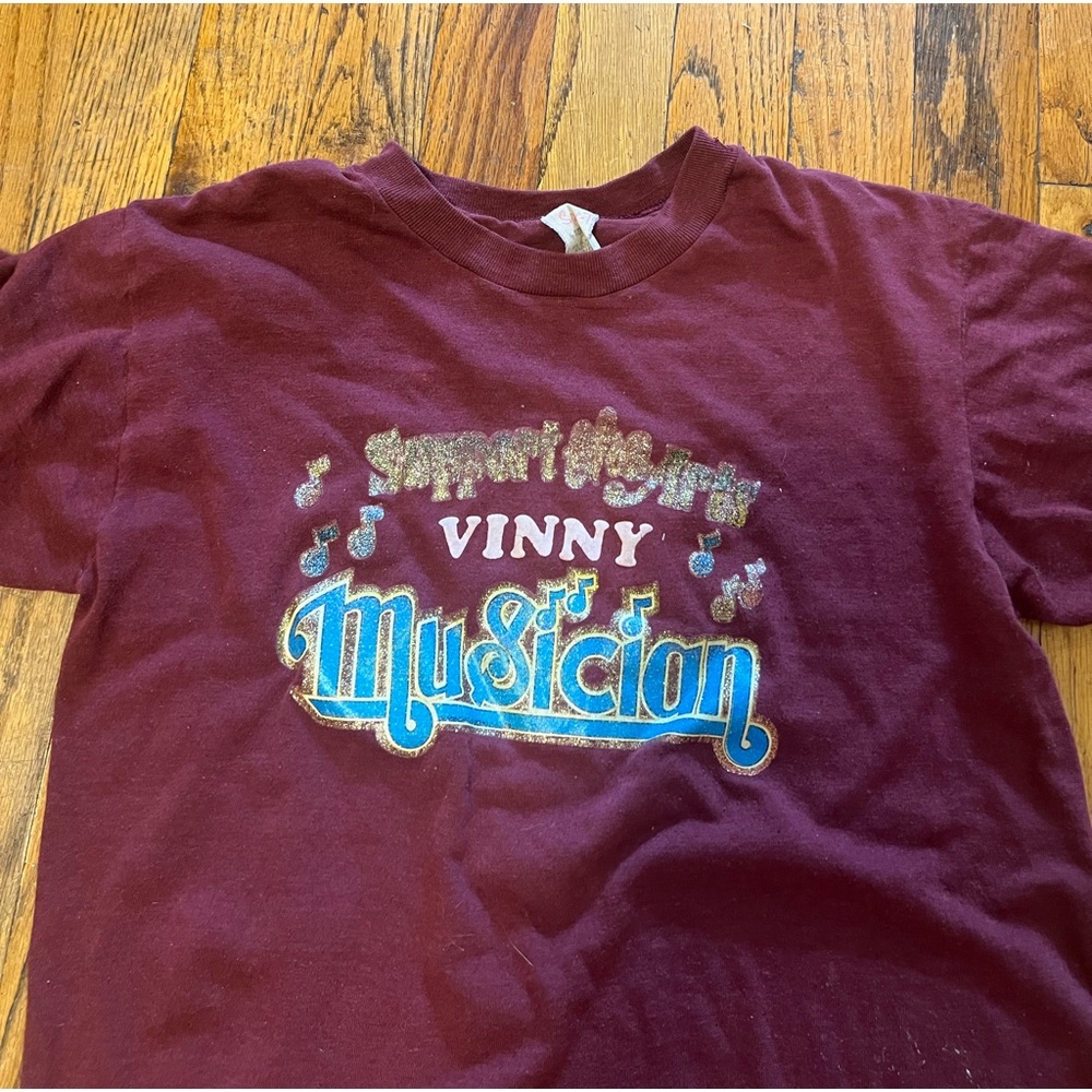 Vintage support the arts musician shirt